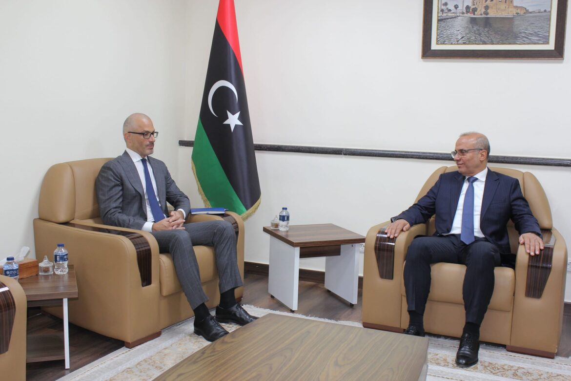 اللافي وأورلاندو يبحثان دعم العملية السياسية تمهيدا لإجراء الانتخابات