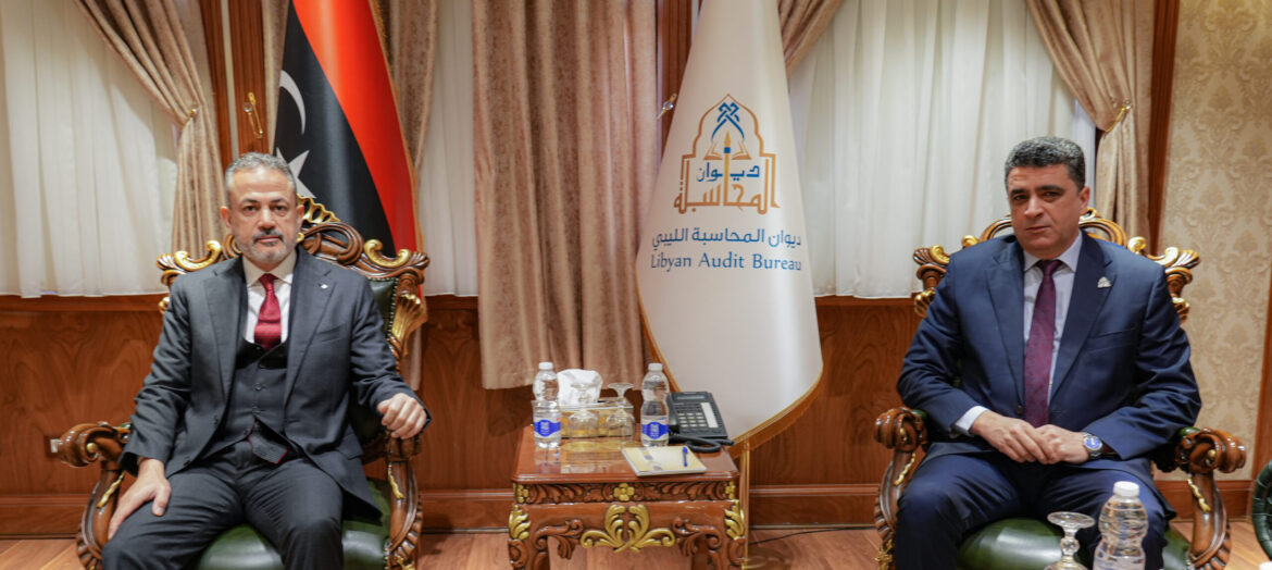 شكشك يبحث مع بن قدارة توصيات الديوان ومتابعة مشروعات مؤسسة النفط