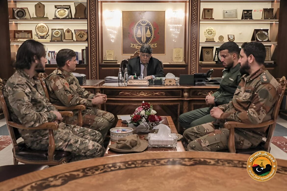 النائب العام يبحث مع النمروش مستجدات العملية الأمنية في الساحل الغربي