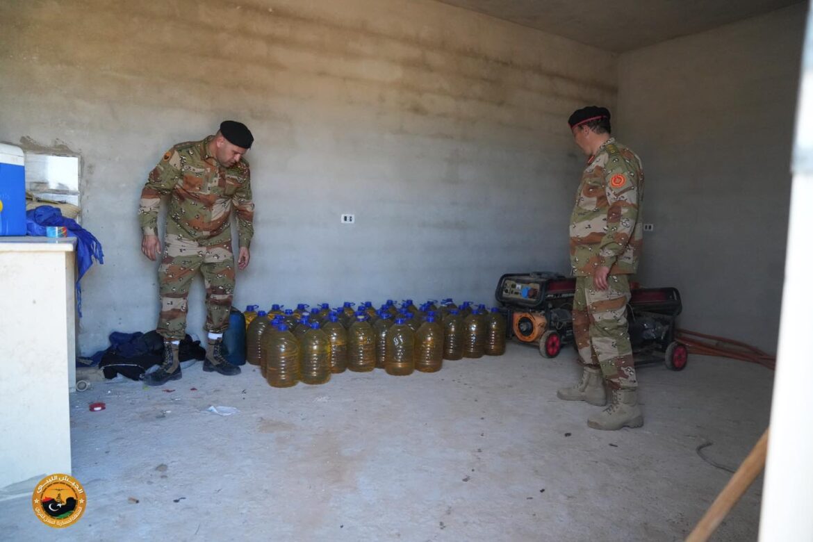 حملة أمنية واسعة في زوارة لمكافحة تهريب الوقود والاحتكار