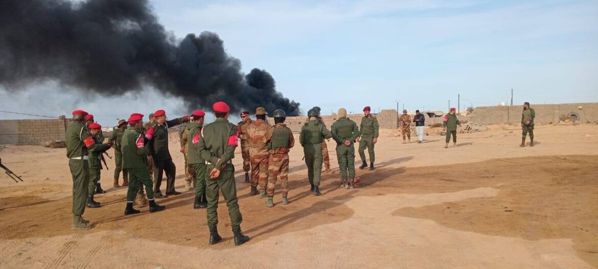 حملة مداهمات واسعة تستهدف أوكار الجريمة ومواقع التهريب في زوارة