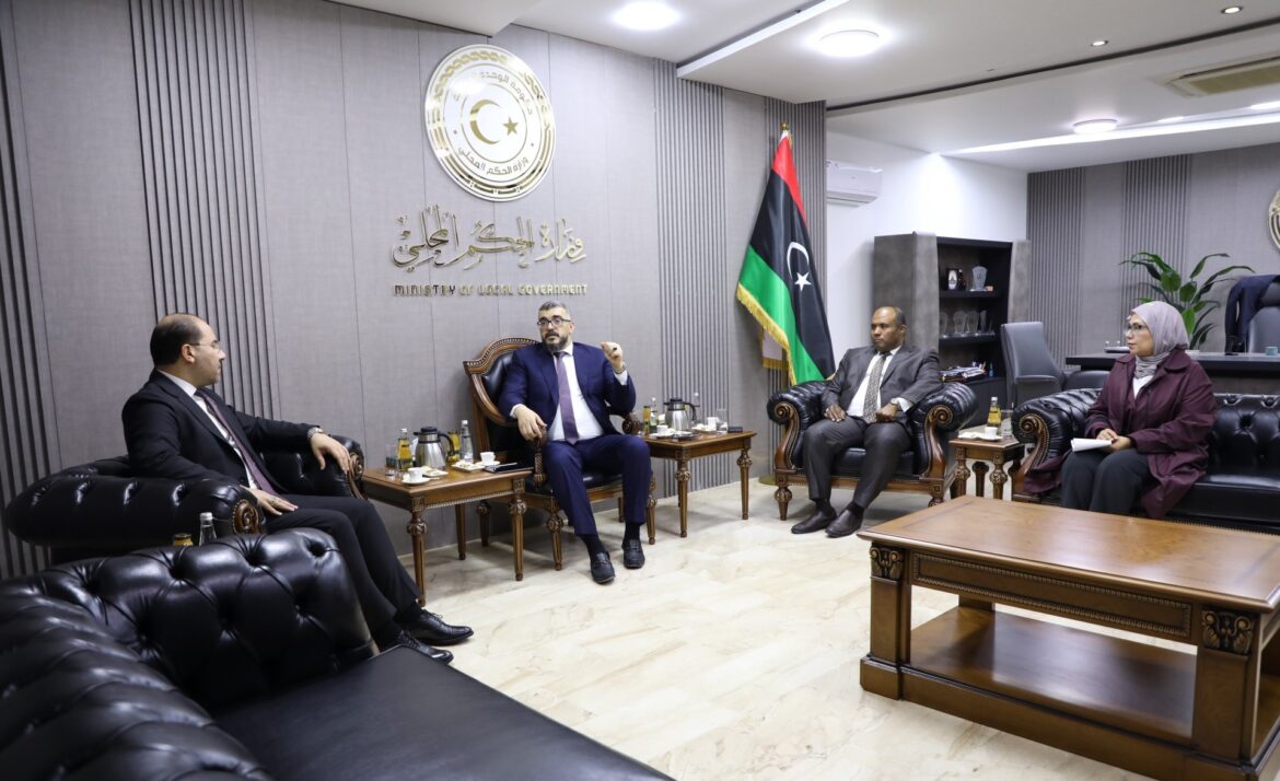 481504455_1067105612120195_2432905357465743059_n ليبيا والعراق تبحثان التعاون في مجالات الأشغال العامة والبلديات والإدارة المحلية